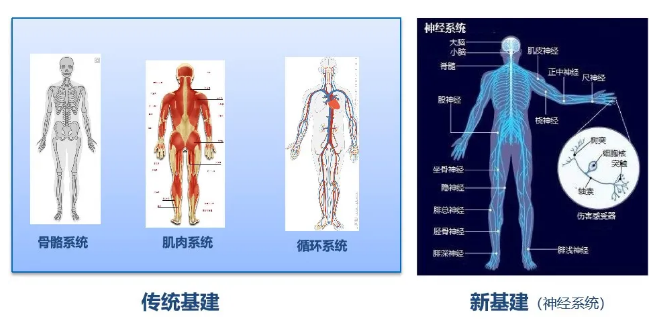 傳統基建與數字基建的關系