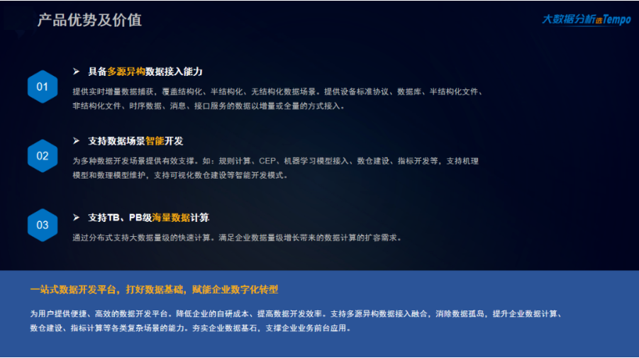 Tempo數據工廠