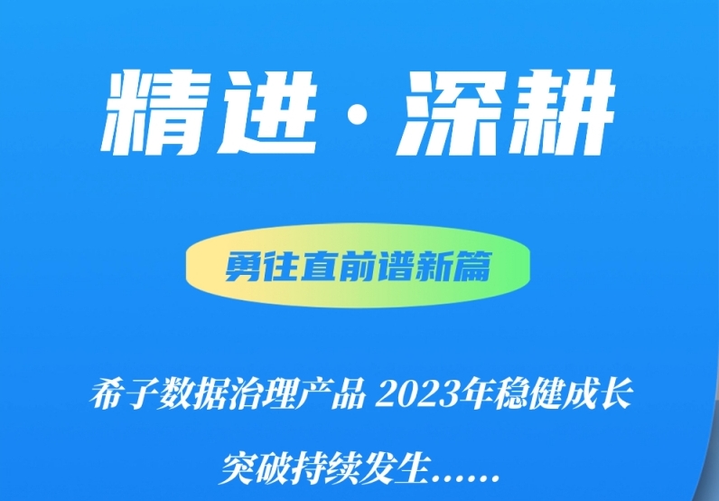 精進·深耕，譜新篇|數據治理產品2023年度總結報告來啦